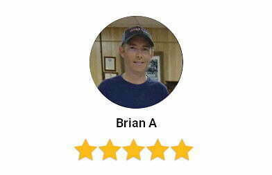 Brian 5 Star Testimonial